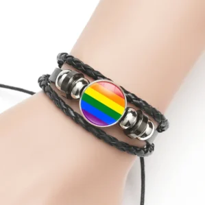 Rainbow Bracelet | PRIDE Bracelet| Mardi Gras Gifts|